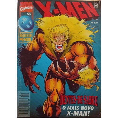 X-MEN DENTES-DE-SABRE O MAIS NOVO X-MEN! N° 95 / FORMATINHO