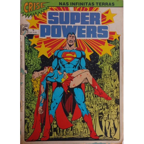 SUPER POWERS CRISE NAS INFINITAS GUERRAS N° 5 / FORMATINHO