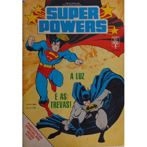SUPERPOWERS A LUZ E AS TREVAS! N°8 / FORMATINHO