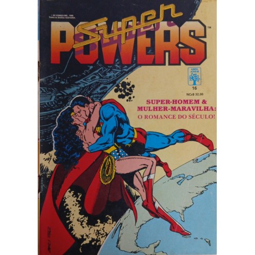 SUPER POWERS SUPER-HOMEM & MULHER-MARAVILHA: O ROMANCE DO SÉCULO! N° 16