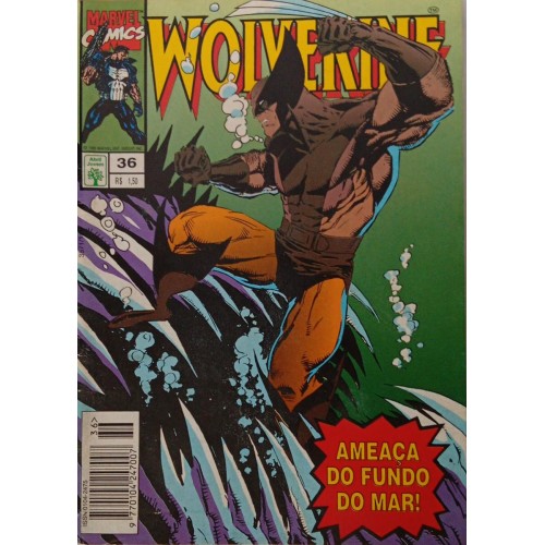 WOLVERINE AMEAÇA DO FUNDO DO MAR! N° 36 / FORMATINHO