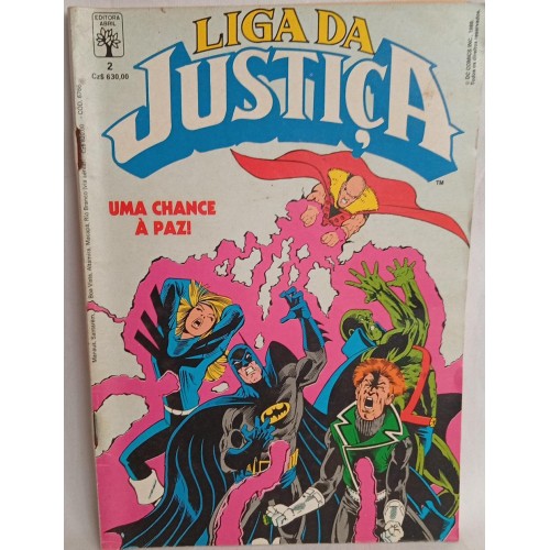 LIGA DA JUSTIÇA UMA CHANCE À PAZ N° 2 / FORMATINHO