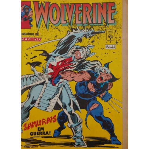 WOLVERINE SAMURAIS EM GUERRA! N° 3 / FORMATINHO