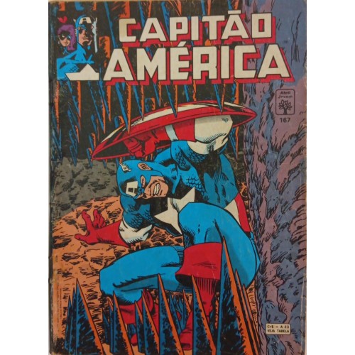 CAPITÃO AMÉRICA N° 167 / FORMATINHO