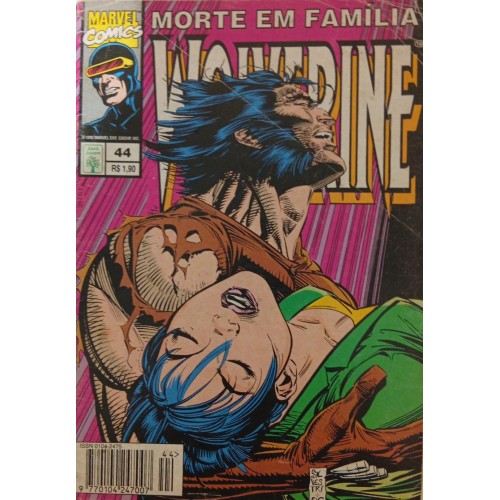 WOLVERINE A MORTE EM FAMÍLIA N° 44 / FORMATINHO
