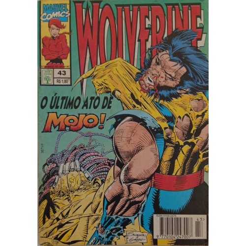 WOLVERINE O ÚLTIMO ATO DE MOJO! N° 43 / FORMATINHO