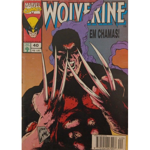 WOLVERINE EM CHAMAS! N° 40 / FORMATINHO