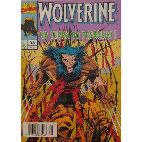 WOLVERINE NA TERRA DO PESADELO! N° 38 / FORMATINHO