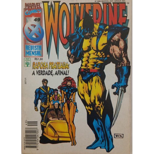 WOLVERINE RAPOSA PRATEADA: A VERDADE, AFINAL!  N° 49 / FORMATINHO