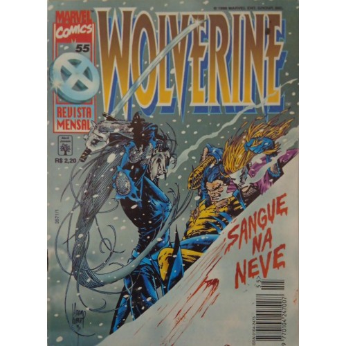 WOLVERINE SANGUE NA NEVE N° 55 / FORMATINHO