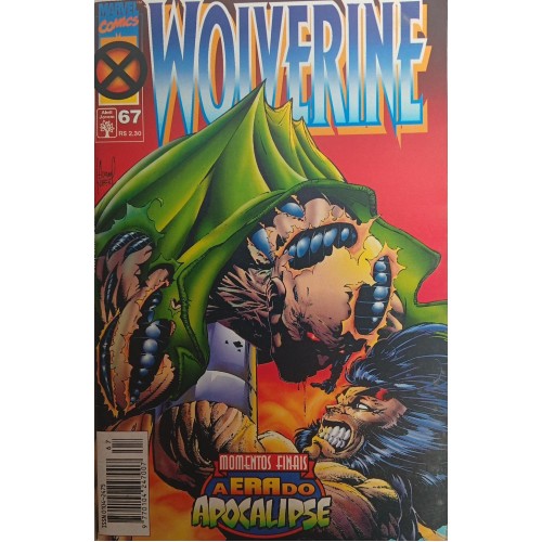 WOLVERINE MOMENTOS FINAIS A ERA DO APOCALIPSE N° 67 / FORMATINHO