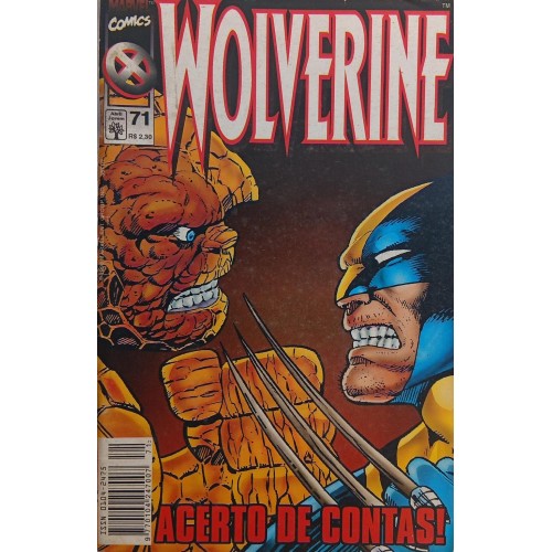 WOLVERINE ACERTO DE CONTAS! N° 71 / FORMARINHO