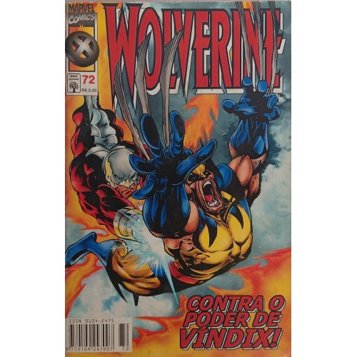 WOLVERINE CONTRA O PODER VÍNDIX! N° 72 / FORMATINHO
