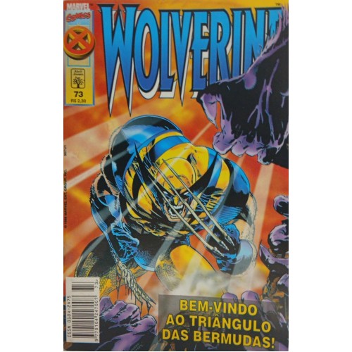 WOLVERINE BEM-VINDO AO TRIÂNGULO DASBERMUDAS! N° 73 / FORMATINHO