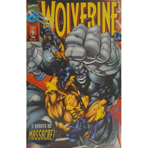 WOLVERINE O ARAUTO DO MASSACRE! N° 74 / FORMATINHO