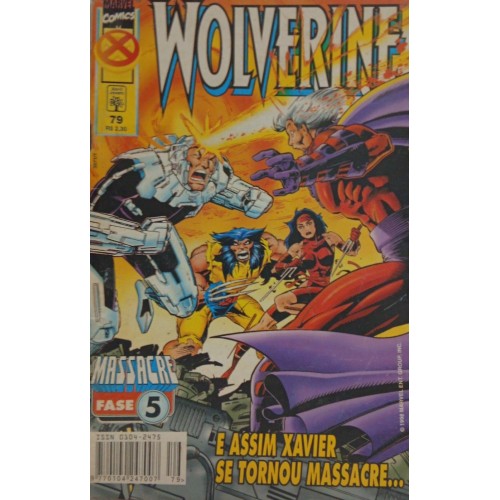 WOLVERINE E ASSIM XAVIER SE TORNOU MASSACRE... N°79 / FORMATINHO