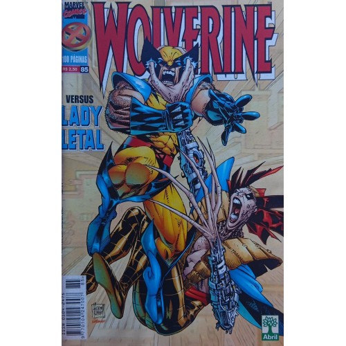 WOLVERINE VERSUS LADY LETAL N° 85 / FORMATINHO