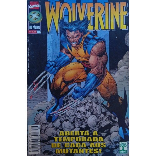 WOLVERINE ABERTA A TEMPORADA DE CAÇA AOS MUTANTES! N° 86 / FORMAMTINHO