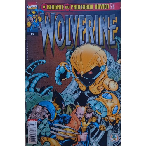 WOLVERINE O RESGATE DO PROFESSOR XAVIER PARTE FINAL N° 97 / FORMATINHO
