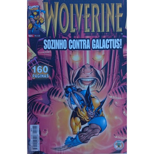 WOLVERINE SOZINHO CONTRA GALACTUS! N° 101 / FORMATINHO