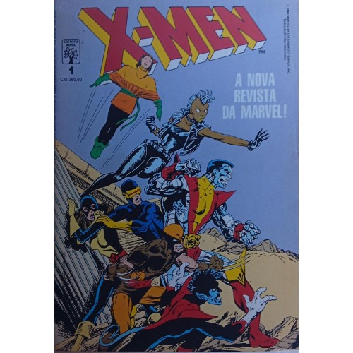 X-MEN A NOVA REVISTA DA MARVEL! N° 1 / FORMATINHO