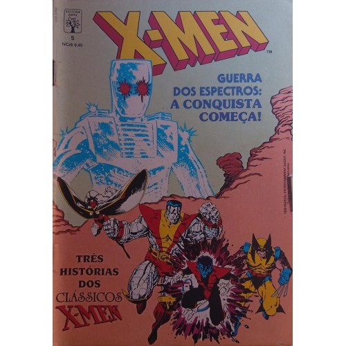X-MEN GUERRA DOS ESPECTROS: A CONQUISTA COMEÇA! N° 5 / FORMATINHO