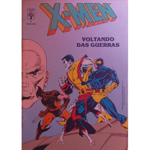 X-MEN VOLTANDO DAS GUERRAS N° 7 / FORMATINHO