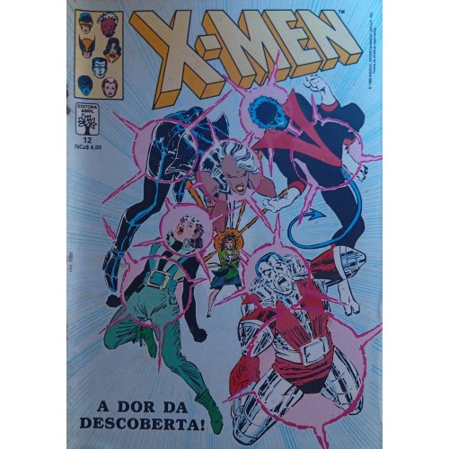 X-MEN A DOR DA DESCOBERTA! N° 12 / FORMATINHO