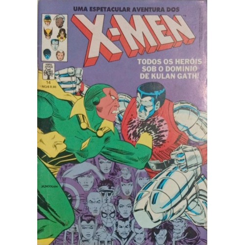 X-MEN TODOS HERÓIS SOB O DOMÍNIO DE KULAN GATH!  N° 14 / FORMATINHO