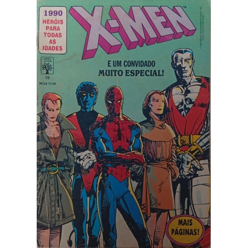 X-MEN E UM CONVIDADO MUITO ESPECIAL! N° 15 / FORMATINHO