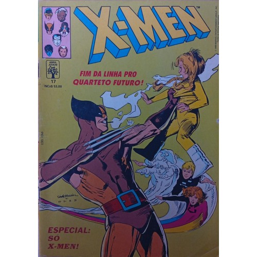 X-MEN FIM DA LINHA PRO QUARTETO FUTURO! N° 17 / FORMATINHO