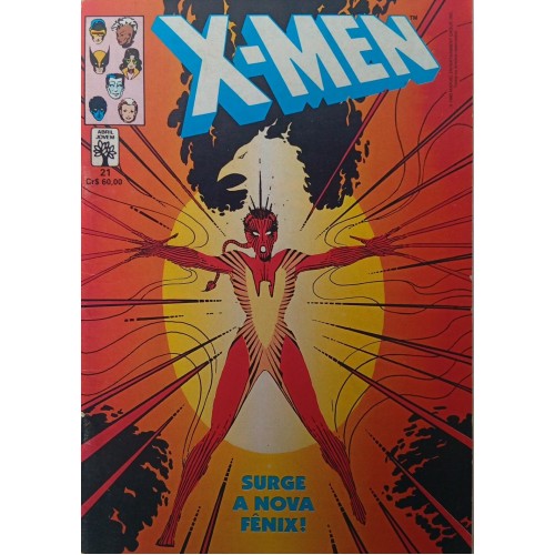 X-MEN SURGE A NOVA FÊNIX! N° 21 / FORMATINHO