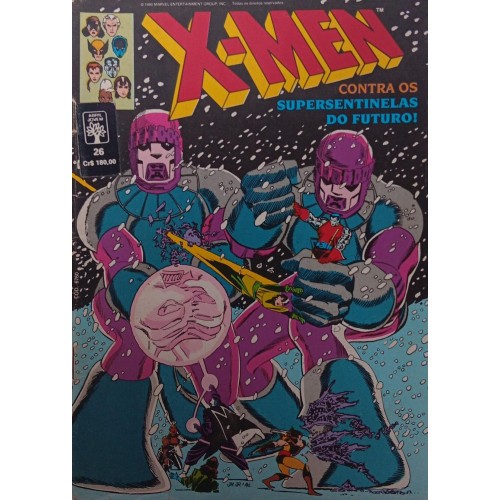 X-MEN CONTRA OS SUPERSENTINELAS DO FUTURO! N° 26 / FORMATINHO