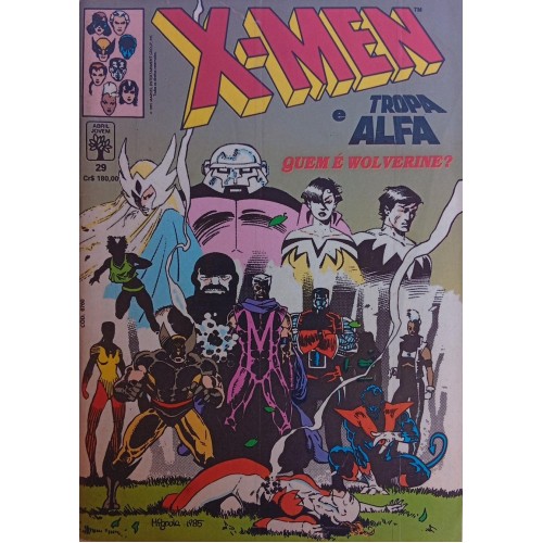 X-MEN E TROPA ALFA QUEM É WOLVERINE? N° 29 / FORMATINHO