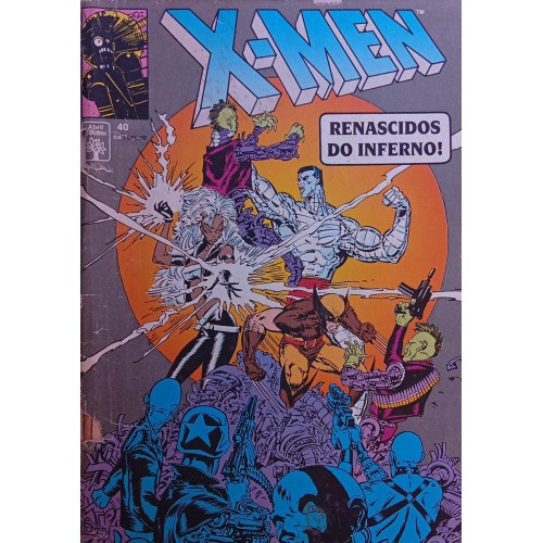 X-MEN RENACIDOS DO INFERNO! N° 40 / FORMATINHO