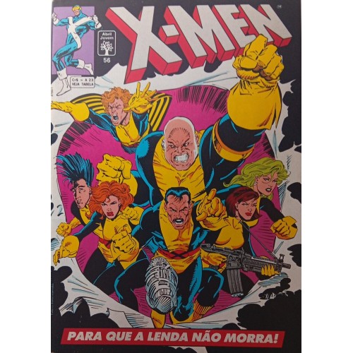 X-MEN PARA QUE A LENDA MÃO MORRA! N° 56 / FORMATINHO