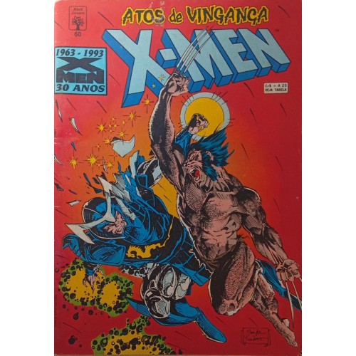 X-MEN ATOS DE VINGANÇA N° 60 / FORMATINHO