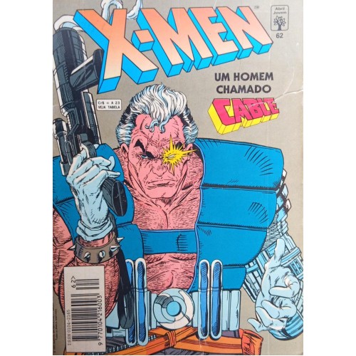 X-MEN UM HOMEM CHAMADO CABLE N° 62 / FORMATINHO
