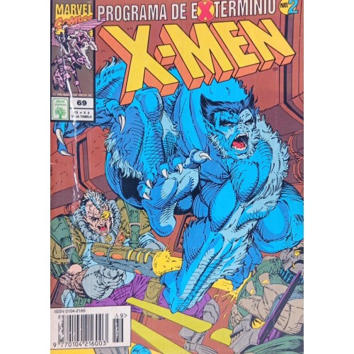 X-MEN PROGRAMA DE EXTERMÍNIO PARTE 2 N° 69 / FORMATINHO