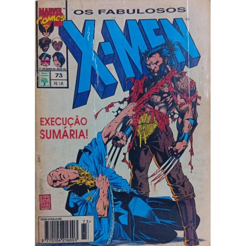 X-MEN OS FABULOSOS EXECUÇÃO SUMÁRIA! N° 73 / FORMATINHO