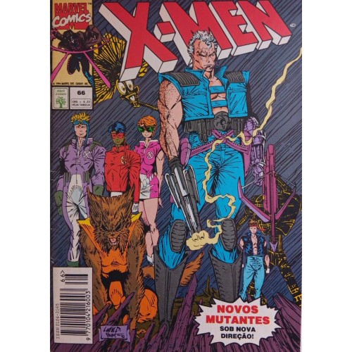 X-MEN NOVOS MUTANTES SOB NOVA DIREÇÃO! N° 66 / FORMATINHO