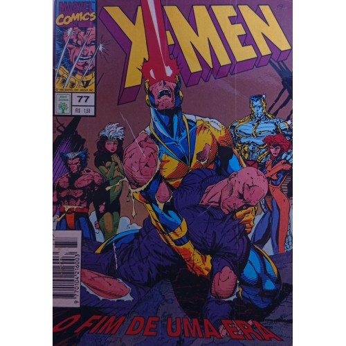 X-MEN O FIM DE UMA ERA N° 77  /FORMATINHO