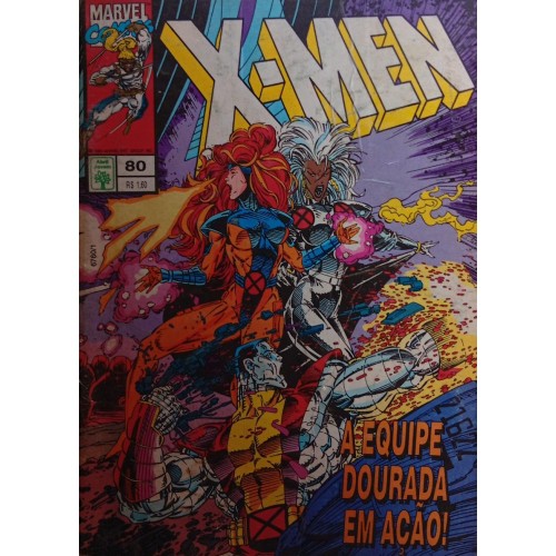 X-MEN A EQUIPE DOURADA EM AÇÃO! N° 80  /  FORMATINHO
