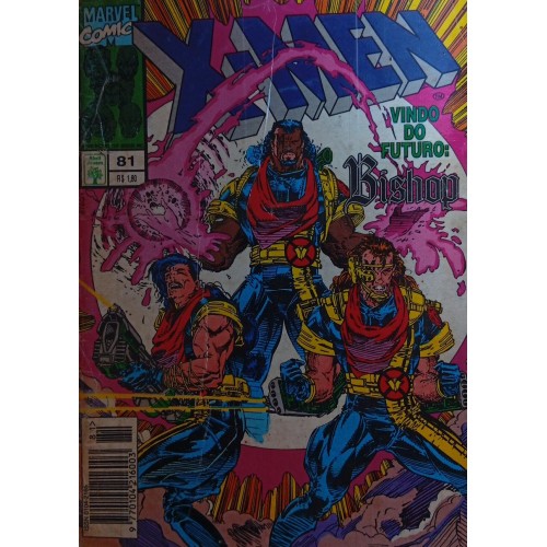 X-MEN VINDO DO FUTURO: BISHOP N° 81 / FORMATINHO