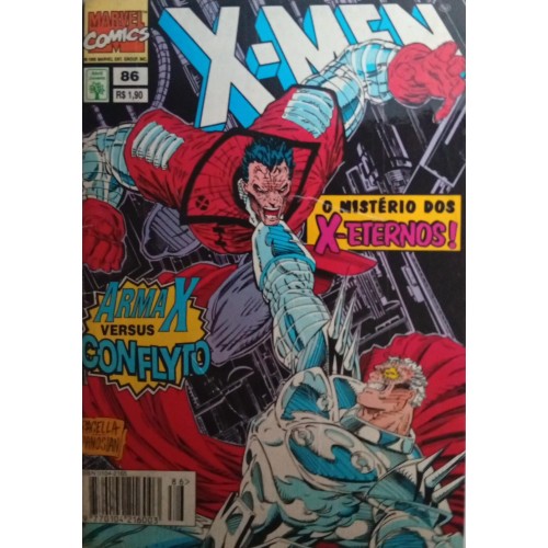 X-MEN O MISTÉRIO DOS X-ETERNOS ARMA X VERSUS CONFLYTO N° 86 / FORMATINHA