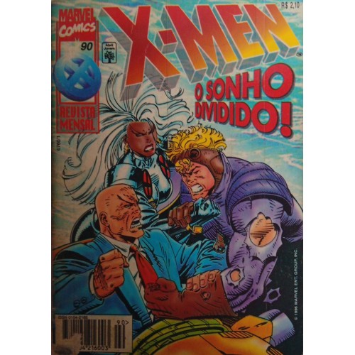 X-MEN O SONHO DIVIDIDO! N° 90 / FORTMATINHO