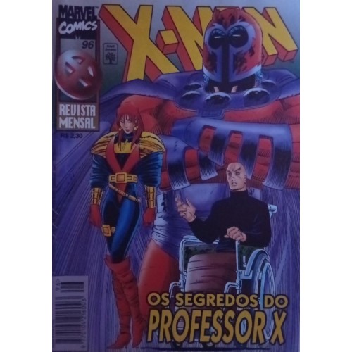 X-MEN OS SEGREDOS DO PROFESSOR X N° 96 / FORMATINHO