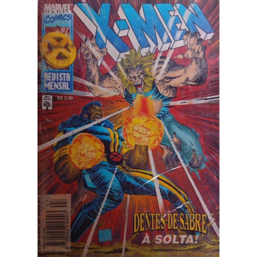 X-MEN DENTES-DE-SABRE À SOLTA! N° 97 /FORMATINHO