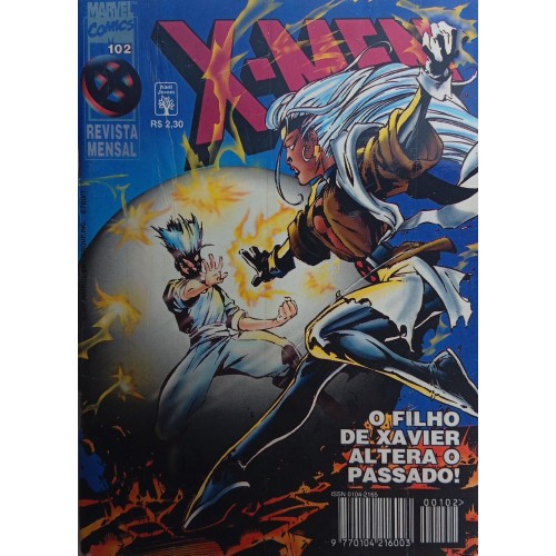 X-MEN O FILHO DE XAVIER ALTERA O PASSAD! N° 102 / FORMATINHO