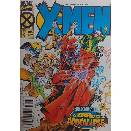 X-MEN COMEÇA AOGORA A ERA DO APOCALIPSE N° 104 / FORMATINHO